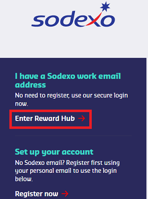 sodexo reward hub